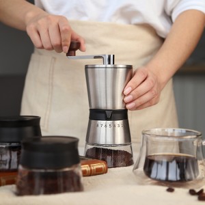 Commercial Coffee Bean Grinder with Coffee Bean Storage Container 